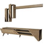 Hanah Home Beril - Oak Mueble para TV
